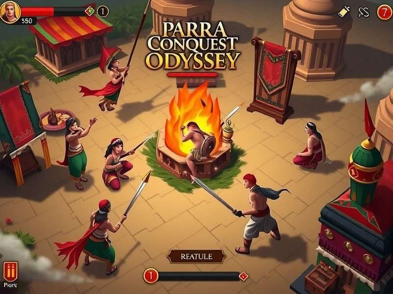 Parra Conquest Odyssey Game Interface